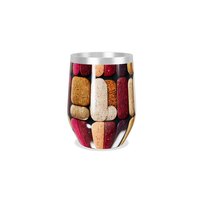 Copo Térmico Slim - Estampa Colorida