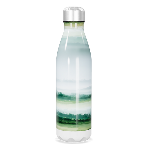 Garrafa Inox Verde Paisagem 500ml