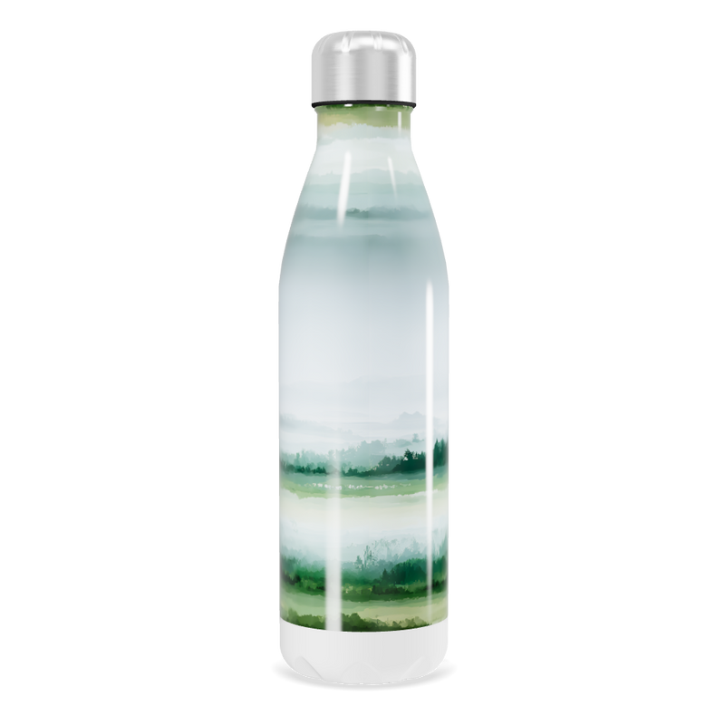 Garrafa Inox Verde Paisagem 500ml