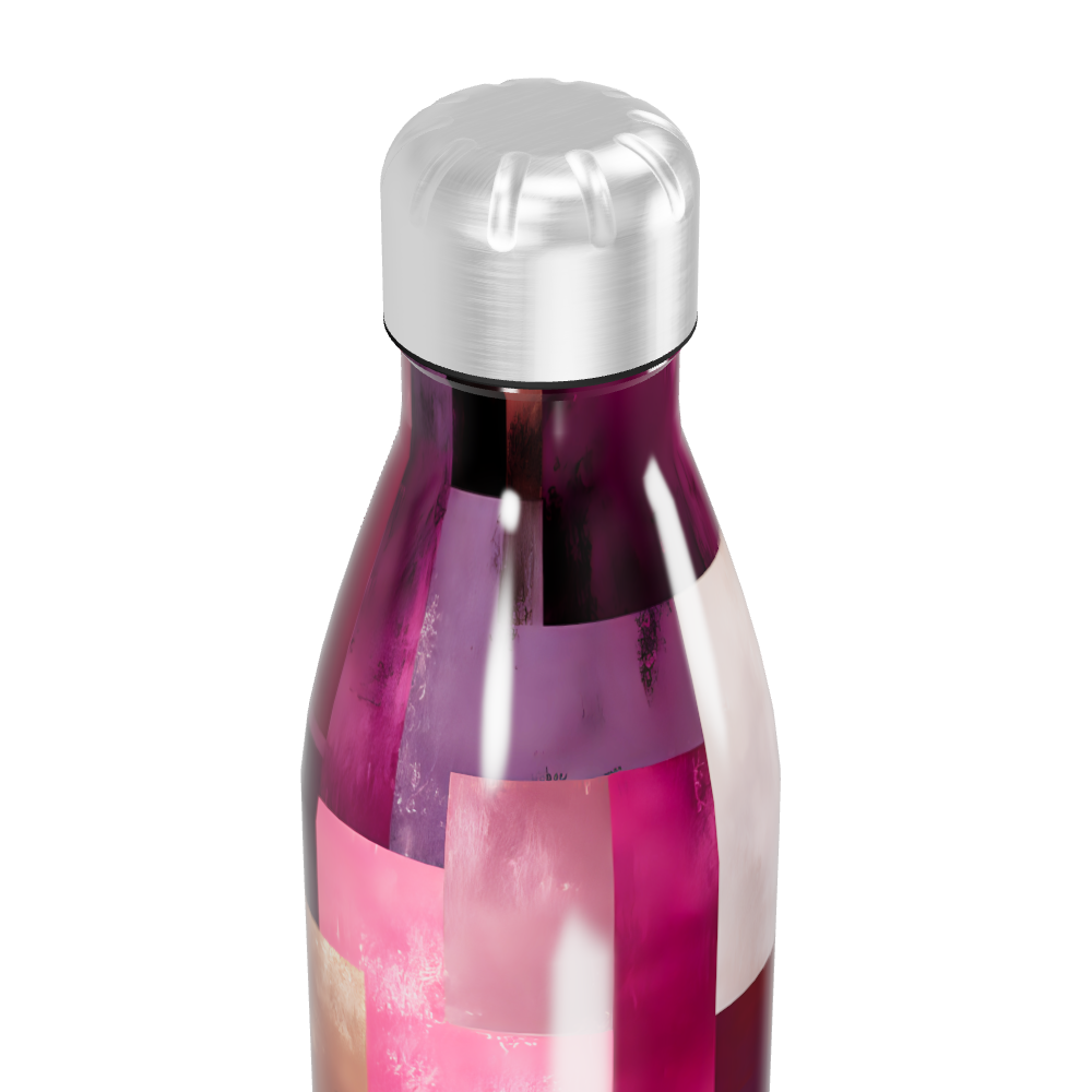 Garrafa Inox - Estampa Colorida Geométrica