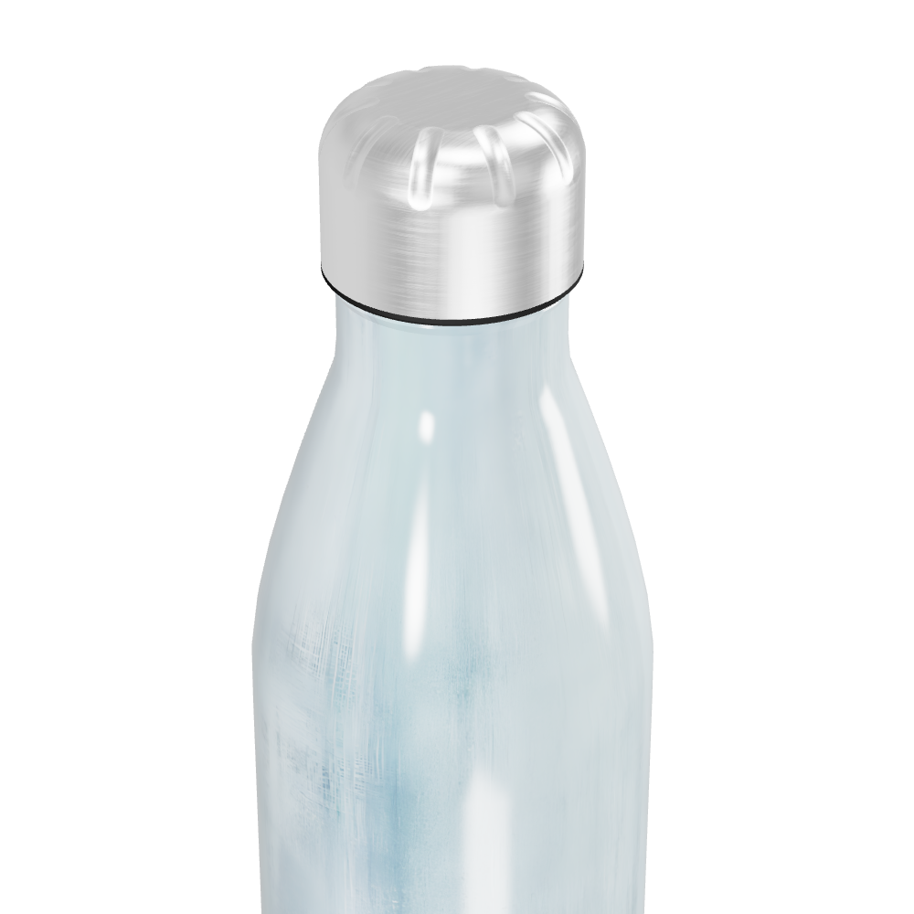 Garrafa Inox Azul Claro 500ml