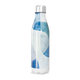 Garrafa Inox Azul com Estampa Abstrata