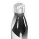 Garrafa Inox Preto Branca 500ml