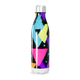 Garrafa Inox - Estampa Geométrica Colorida