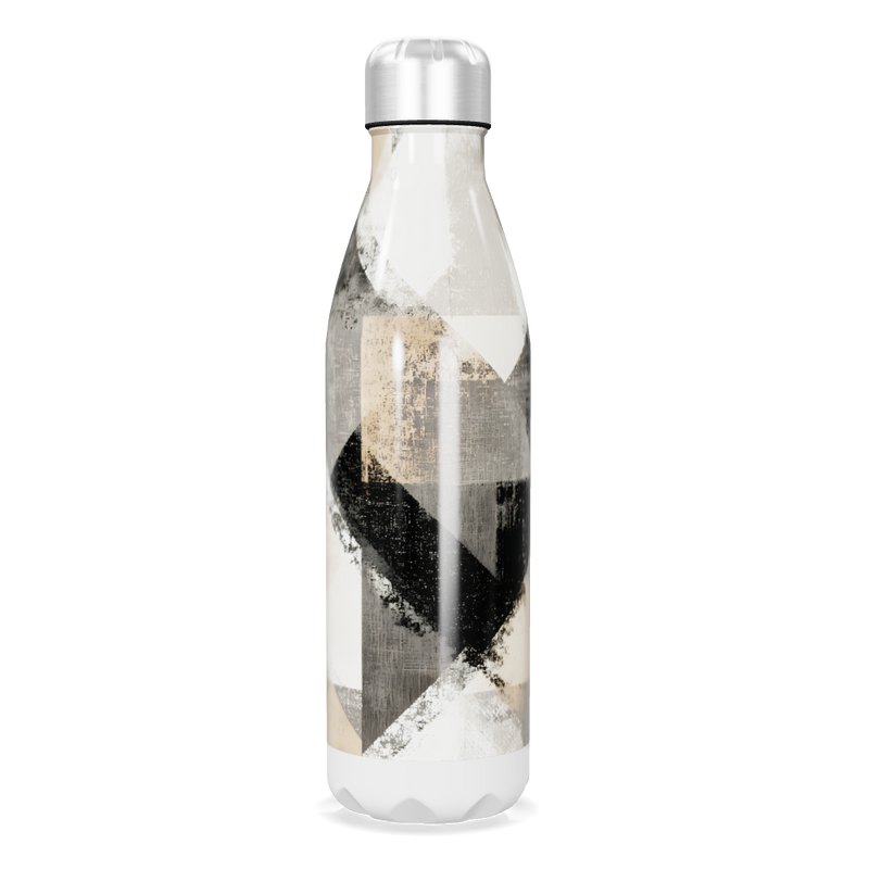 Garrafa Inox - Estampa Geométrica Moderna