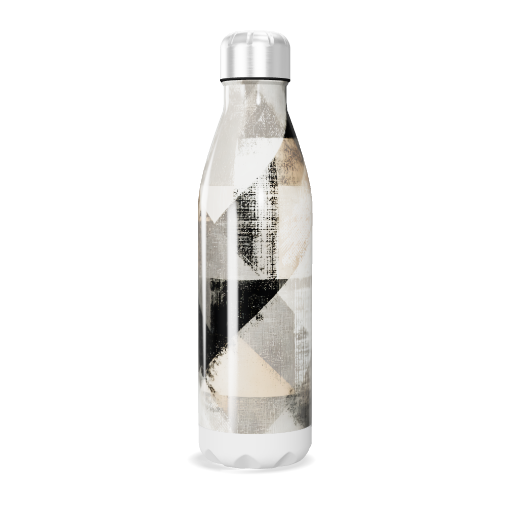 Garrafa Inox - Estampa Geométrica Moderna