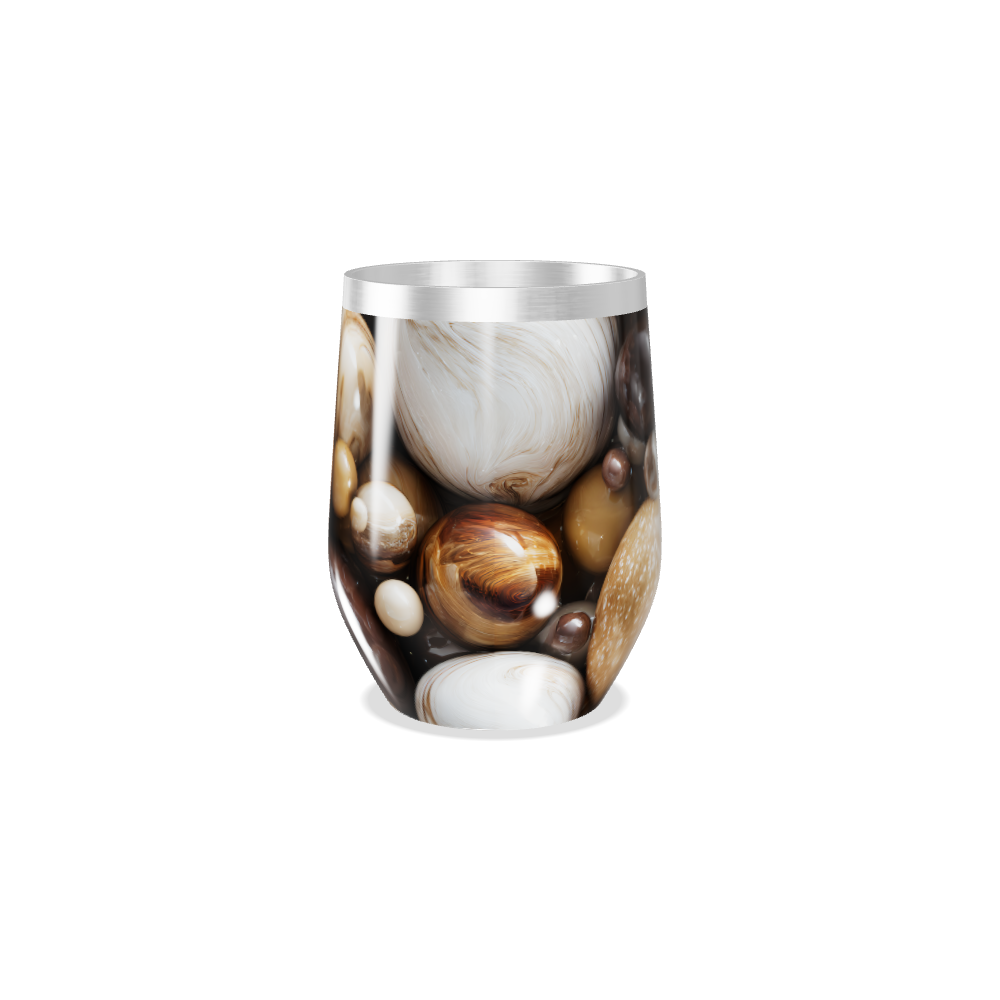 Copo Térmico Slim - Estampa de Esferas Coloridas