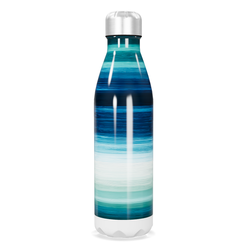 Garrafa Inox Listrada Azul Verde