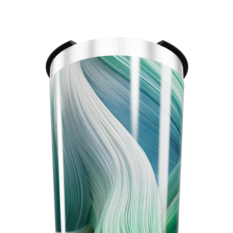 Copo Térmico - Estampa Azul e Verde