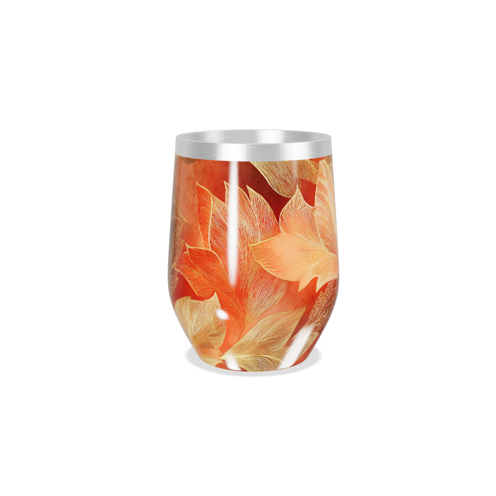 Copo Térmico Slim - Folhas Outono Aço Inox