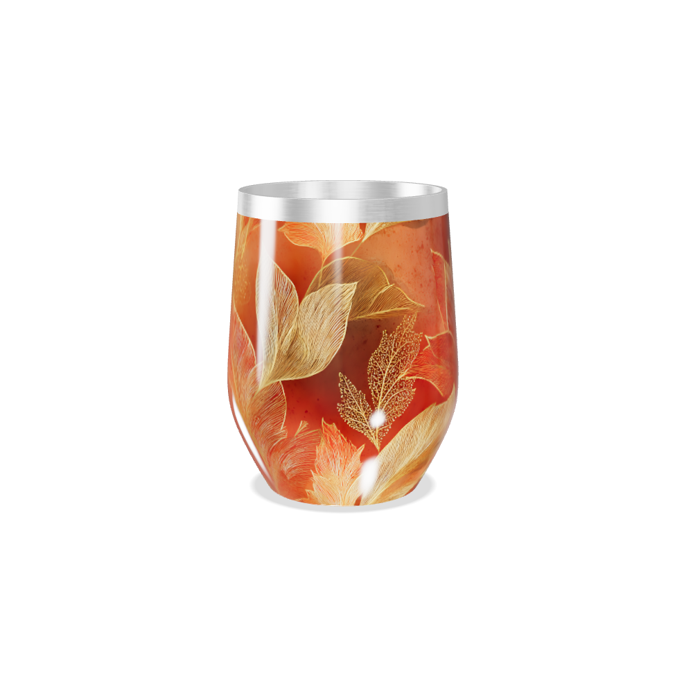 Copo Térmico Slim - Folhas Outono Aço Inox