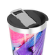 Copo Térmico - Colorido com Arte Abstrata