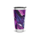 Copo Térmico - Estampa Abstrata Roxa