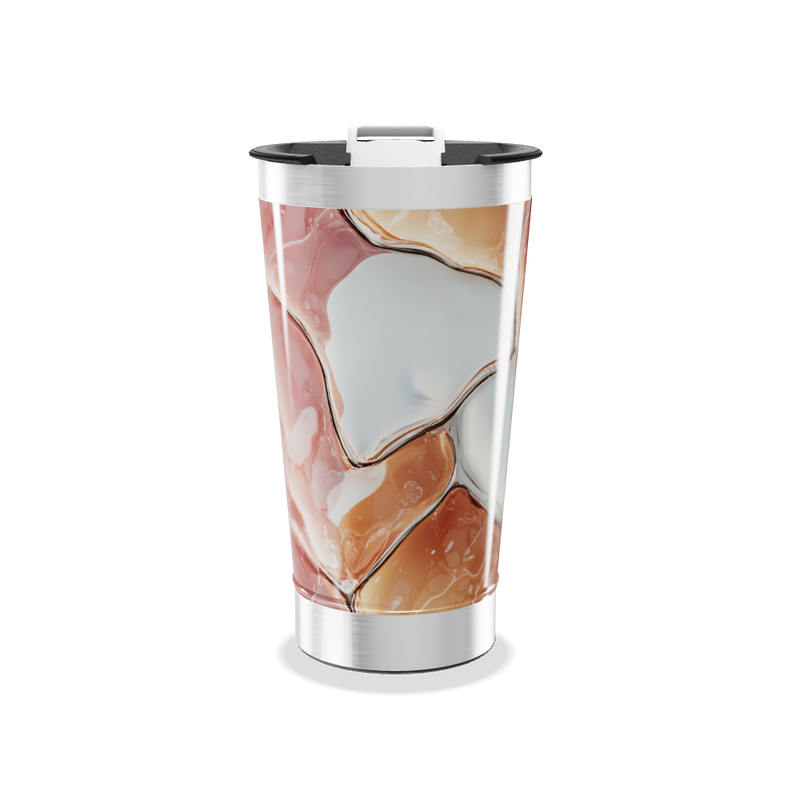 Copo Térmico - Estampa Marmorizada