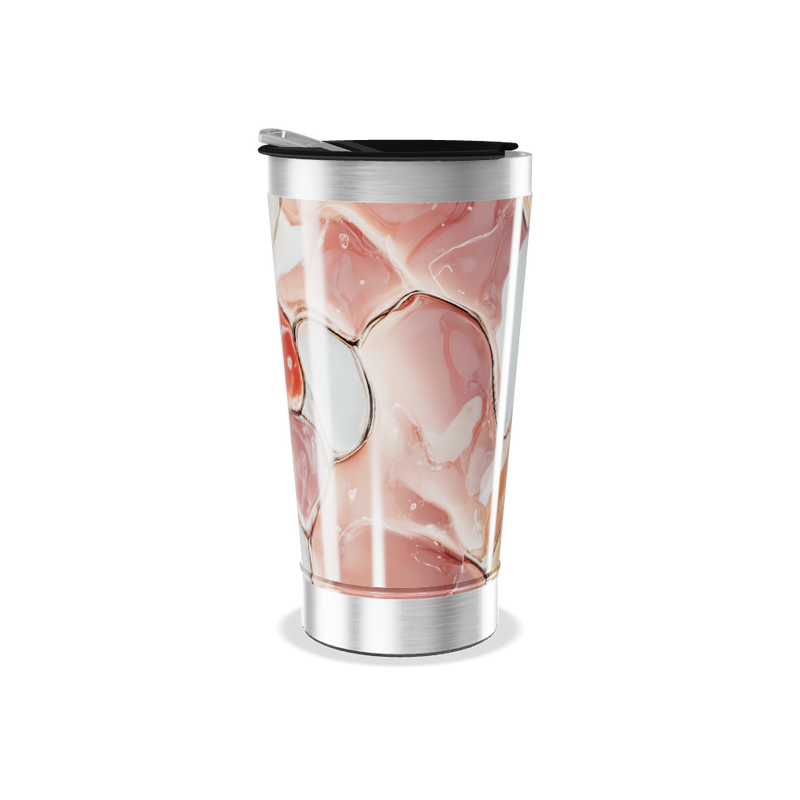 Copo Térmico - Estampa Marmorizada