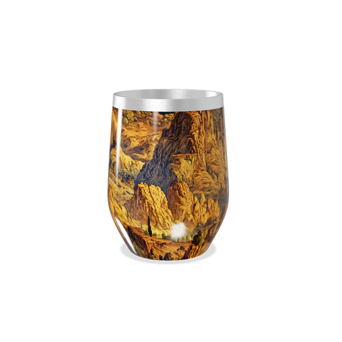 Copo Térmico Slim - Montanha Colorida Aço