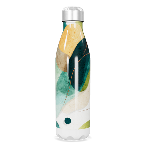 Garrafa Inox Estampada - Colorida 500ml