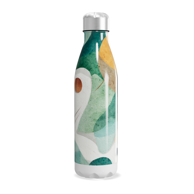 Garrafa Inox Estampada - Colorida 500ml