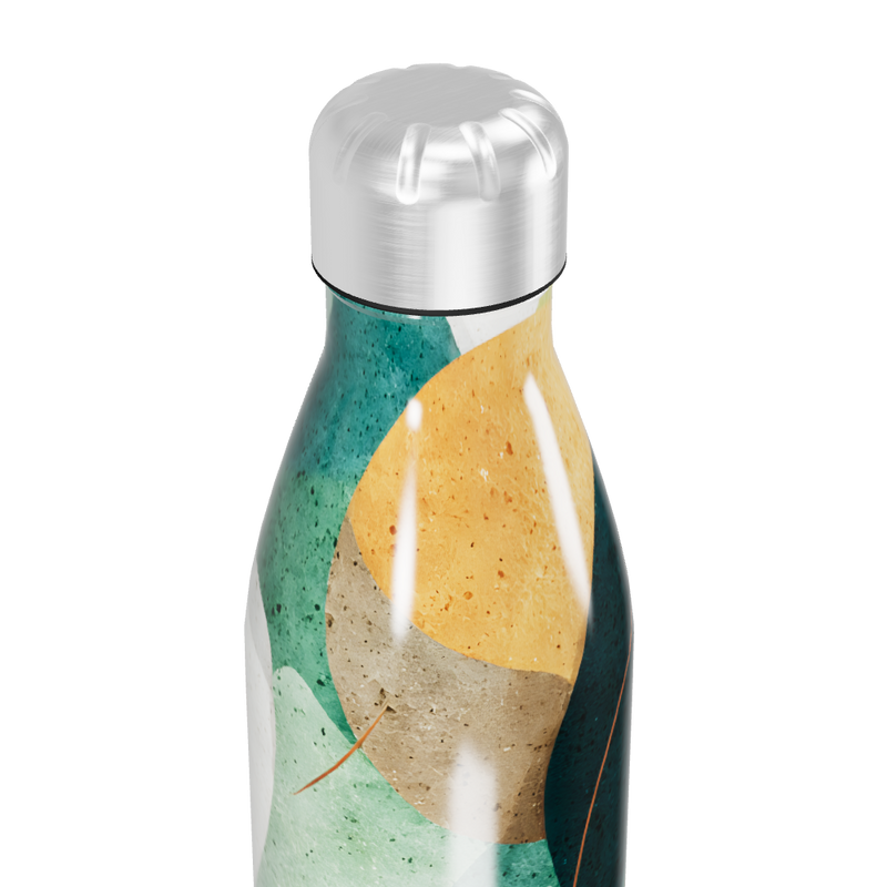 Garrafa Inox Estampada - Colorida 500ml