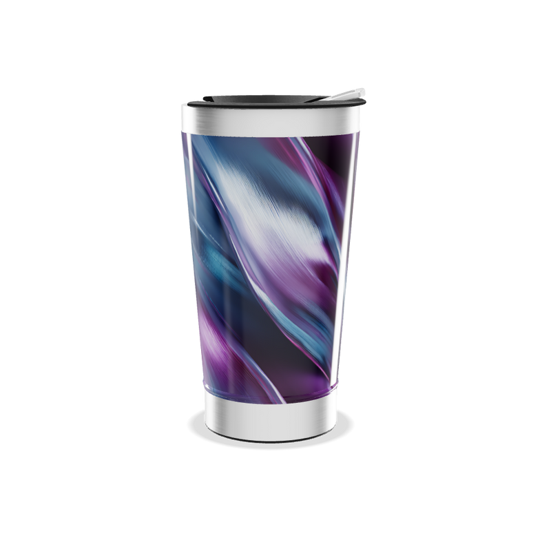 Copo Térmico - Azul e Roxo Metálico