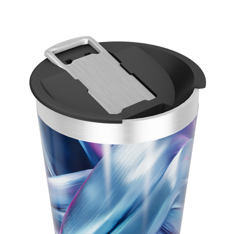 Copo Térmico - Azul e Roxo Metálico