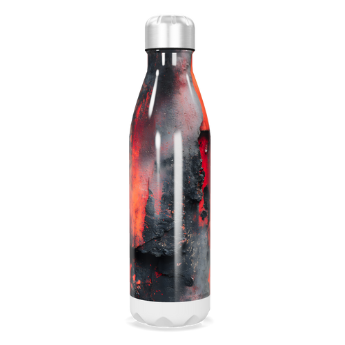 Garrafa Inox Estampa Vulcânica 500ml