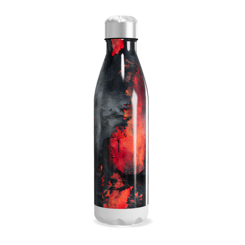 Garrafa Inox Estampa Vulcânica 500ml