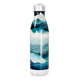 Garrafa Inox - Estampa Ondas Azul