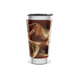 Copo Térmico - Estampa Seda Marrom
