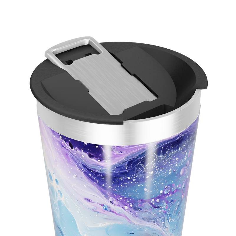 Copo Térmico - Estampa Galáxia Azul