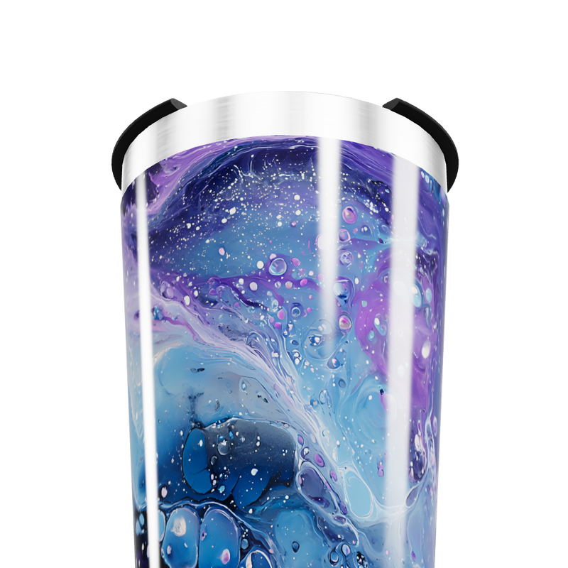 Copo Térmico - Estampa Galáxia Azul