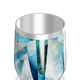 Copo Térmico Slim - Geométrico Azul Inox