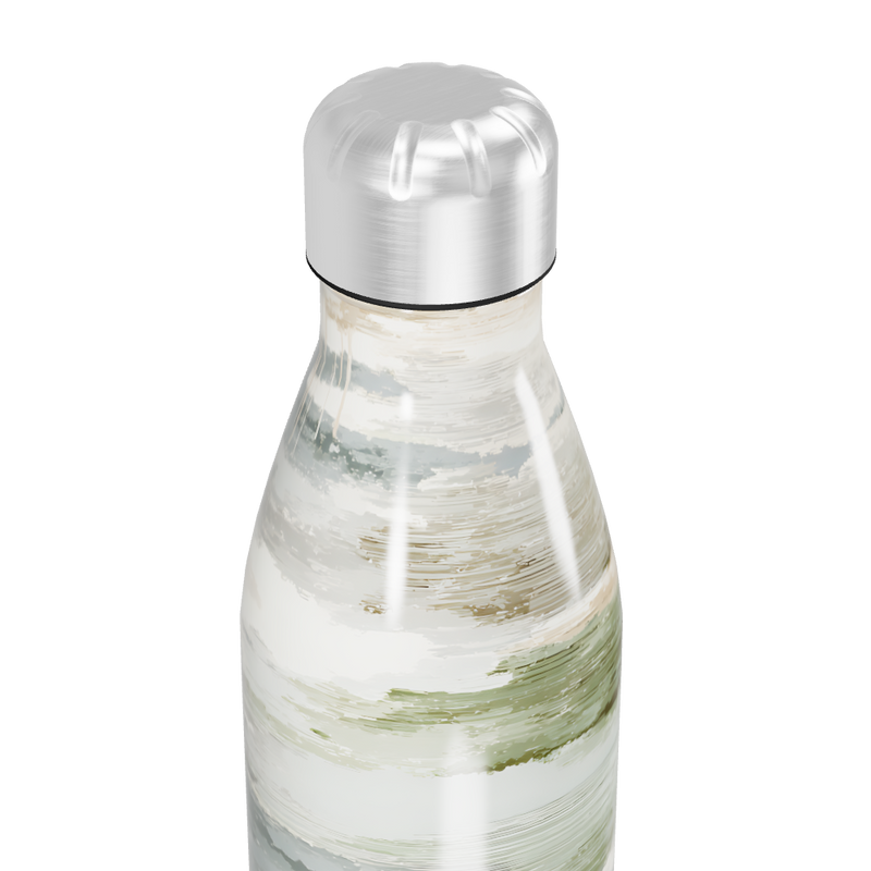 Garrafa Inox - Estampa Abstrata Multicolorida