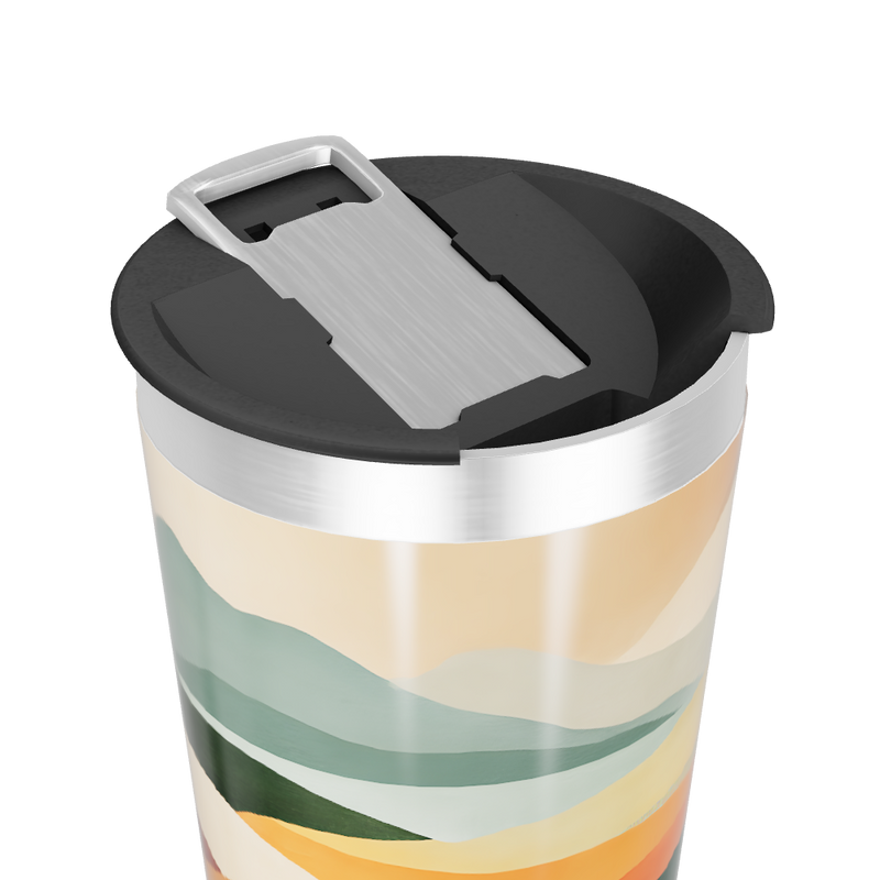 Copo Térmico - Paisagem Colorida Inox