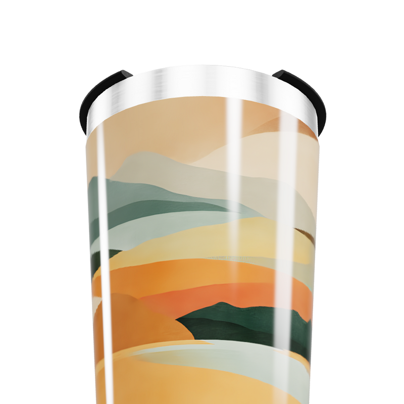 Copo Térmico - Paisagem Colorida Inox