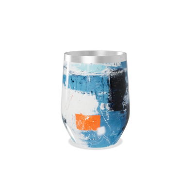 Copo Térmico Slim - Aço Inox Estampa Abstrata