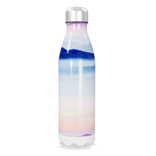 Garrafa Inox Estampa Aquarela 500ml