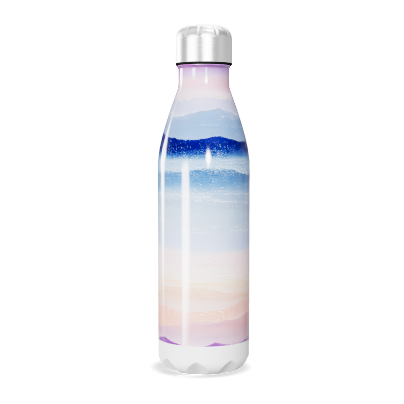 Garrafa Inox Estampa Aquarela 500ml