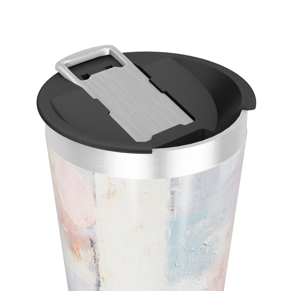 Copo Térmico - Estampa Abstrata Colorida