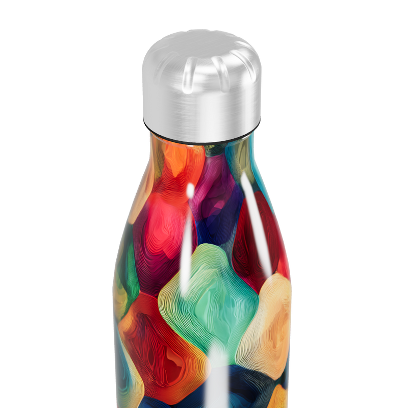 Garrafa Inox - Estampa Colorida