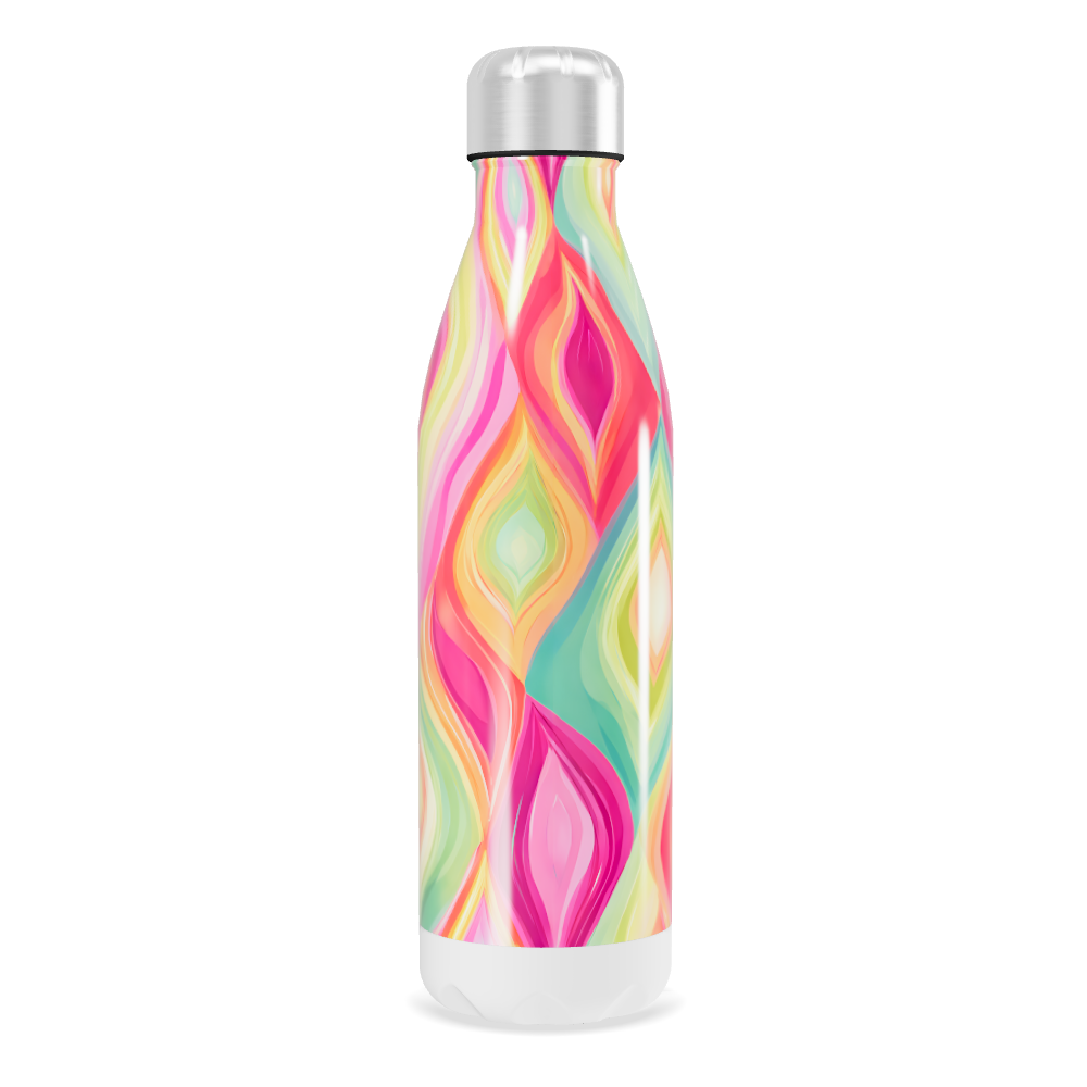 Garrafa Inox - Estampa Colorida