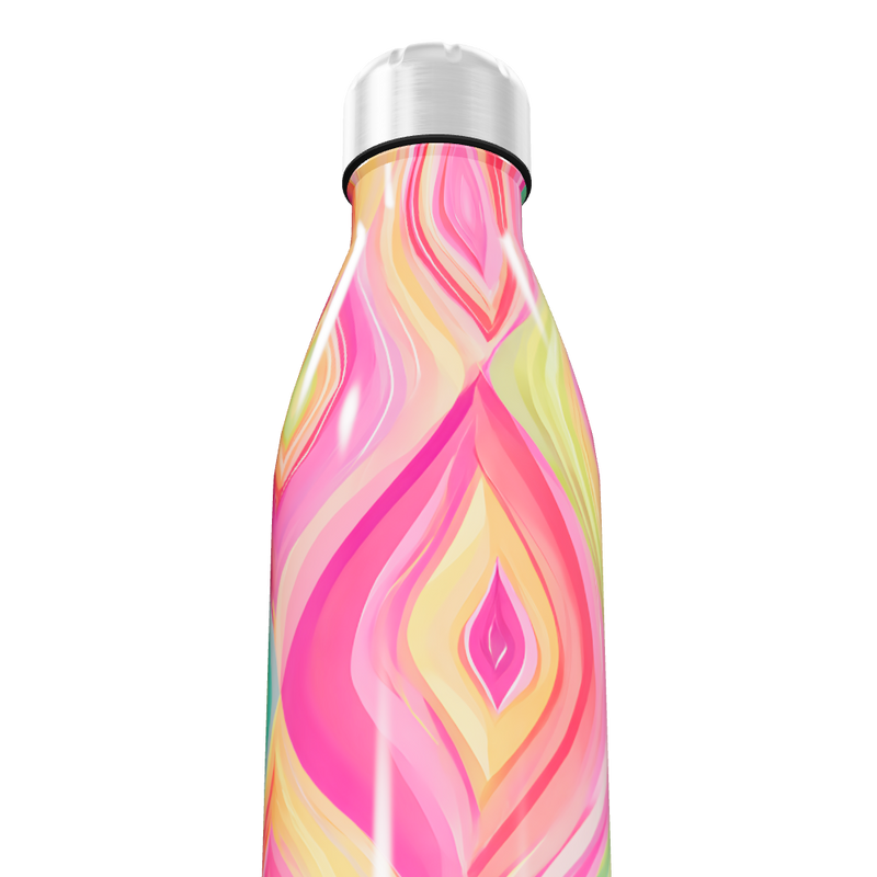 Garrafa Inox - Estampa Colorida