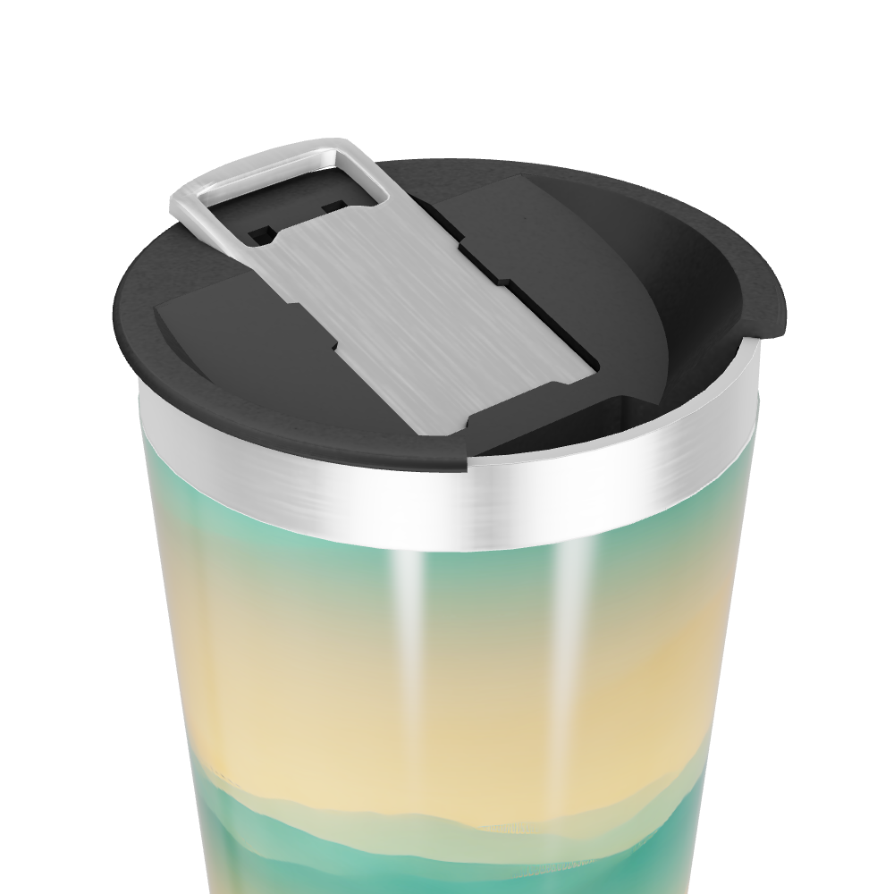 Copo Térmico - Com paisagem colorida