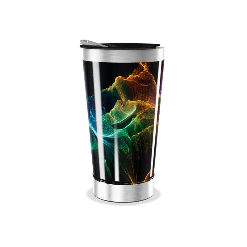 Copo Térmico - Estampa Multicolorida