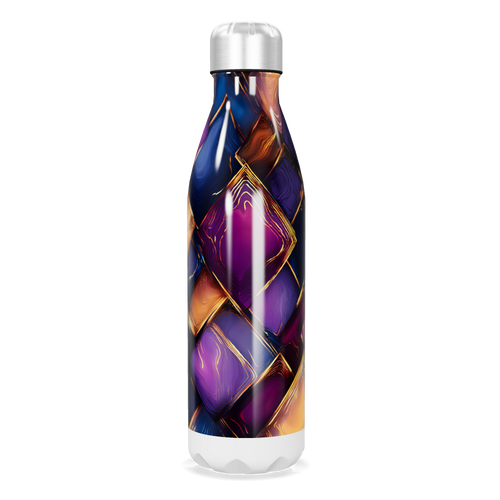Garrafa Inox Estampada Cores Vibrantes