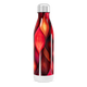 Garrafa Inox - Estampa Vermelha Abstrata