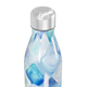 Garrafa Inox Azul Marmorizada 500ml