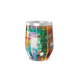 Copo Térmico Slim - Estampa Abstrata Colorida