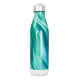Garrafa Inox - Azul Turquesa Ondulada