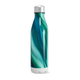 Garrafa Inox - Azul Turquesa Ondulada